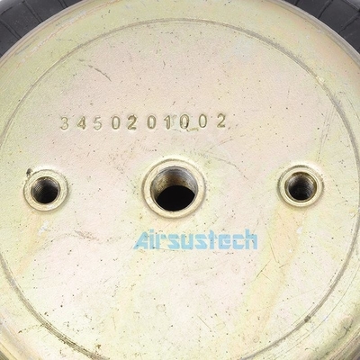 Einfach gummifarbene Luftfeder W01-358-7598 Firestone Airbags 60mm-180mm Schlag