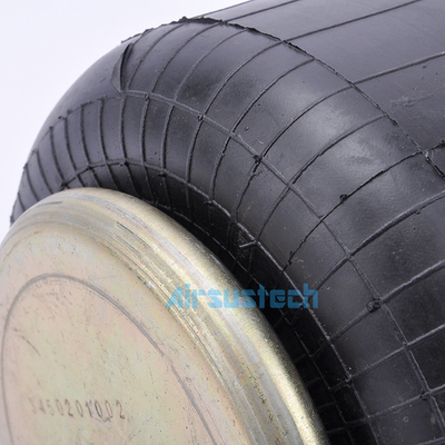 Einfach gummifarbene Luftfeder W01-358-7598 Firestone Airbags 60mm-180mm Schlag