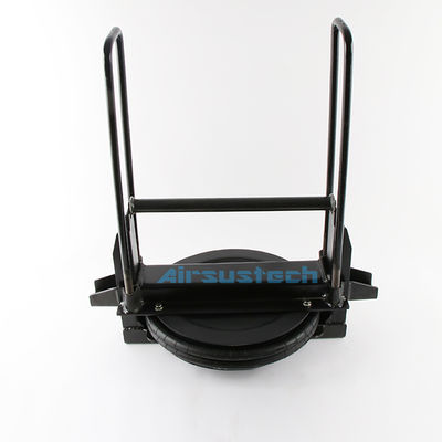 GUOMAT Verwickelte Luftfeder aus Gummi mit Halterung für Sattelzug