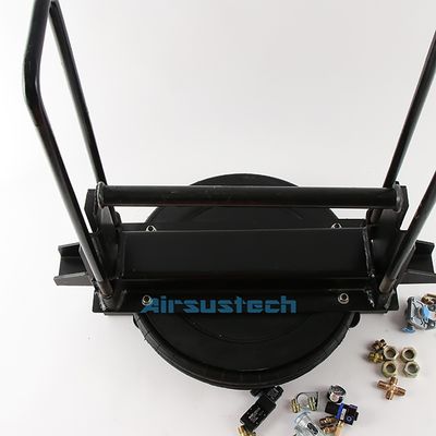 GUOMAT Verwickelte Luftfeder aus Gummi mit Halterung für Sattelzug