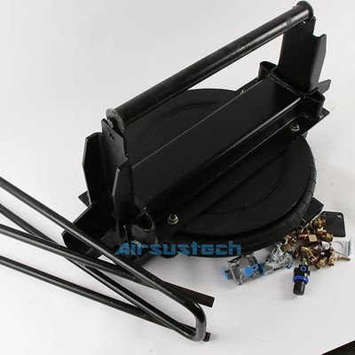 GUOMAT Verwickelte Luftfeder aus Gummi mit Halterung für Sattelzug