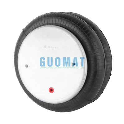 2 Verwickelte Gummi-Luftfeder Contitech FD 330-22 363 2B12-425 Goodyear Stahl-Lufttüten