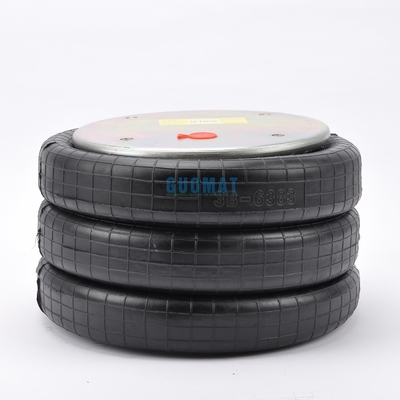Dreifache Windluftbeutel GUOMAT Nr. 3B7386 Bellen Nr. 3B383 Industrielle Luftfeder 4x3/8-16UNC Schraube
