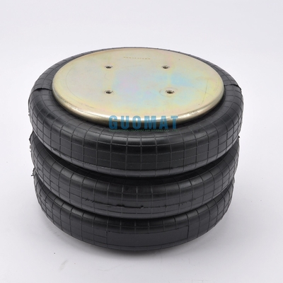 Kautschuk-Suspension Luftfeder 381mm Höhe Dreifachwickelte Luftfeder