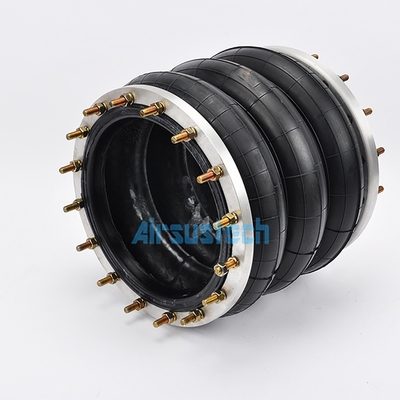 Dreifach geschwungener Luftfeder-Aktor 360306H-3 Industrie-Rubber-Schocks