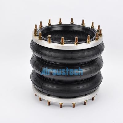 Dreifach geschwungener Luftfeder-Aktor 360306H-3 Industrie-Rubber-Schocks
