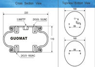 Luft-Frühlings-Matratze GUOMAT 1B6051 kann einzelne gewundene industrielle 4.5KN zu 23KN laden
