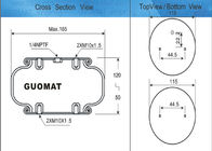 Fahrritus-Luft-Frühlinge beziehen sich auf GUOMAT Nr.: Gummi 1B6080 brüllt max-Durchmesser Φ165mm