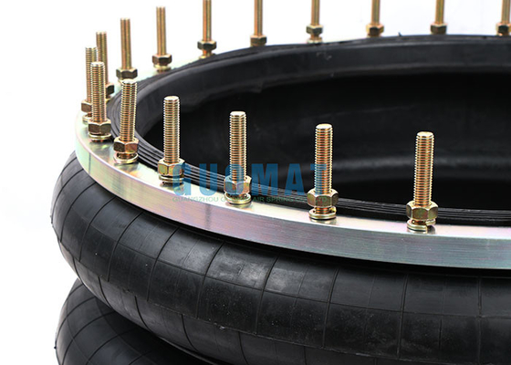 262 mm Konstruktionshöhe Flanschverbindung Luftfederung für Vibrationsförderer