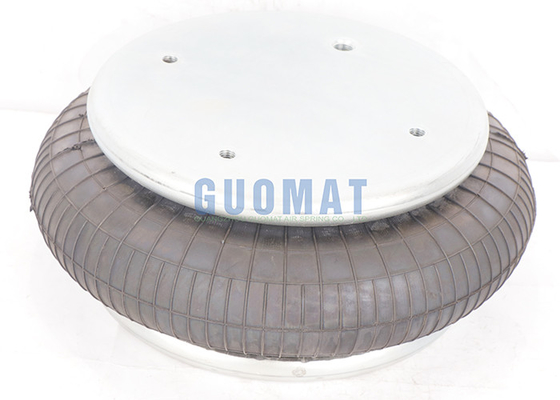 Verwickelte Luftfeder 1/4NPTF-Platte Industriegummibellows 55mm-160mm