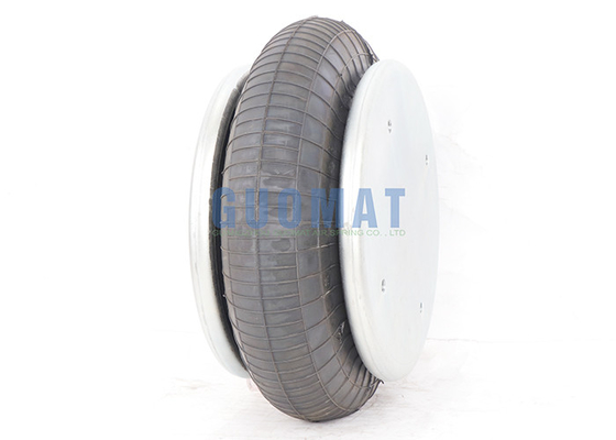 Verwickelte Luftfeder 1/4NPTF-Platte Industriegummibellows 55mm-160mm