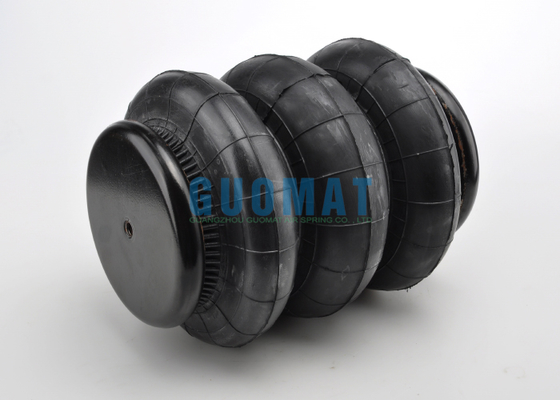 Dreifach geschwungene Luftfeder 117mm-460mm Schlag Industrie Gummi Luftschlag für Aufnehmen