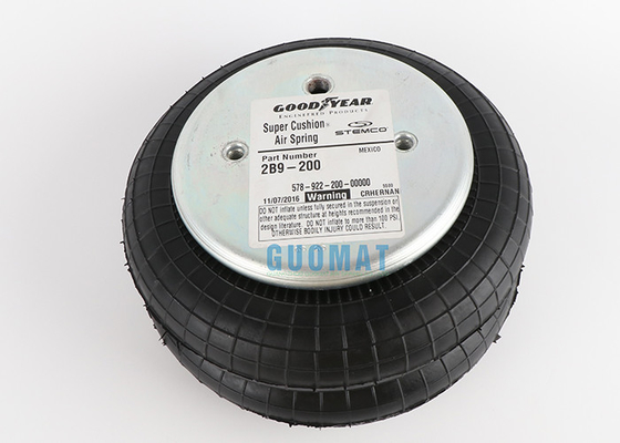 LUFT-Frühlings-doppelte Bälge 578923202 des Goodyear-Luft-Frühlings-2B9-200 beziehen sich ursprüngliche Gummiauf w01-358-6910
