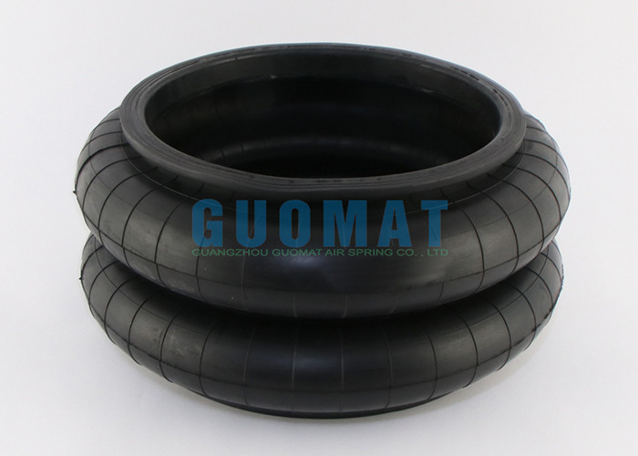 Luft-Frühlings-Naturkautschuk des Doppelt-HF334/206-2 brüllen gewundener 334mm für flachen Schleifer