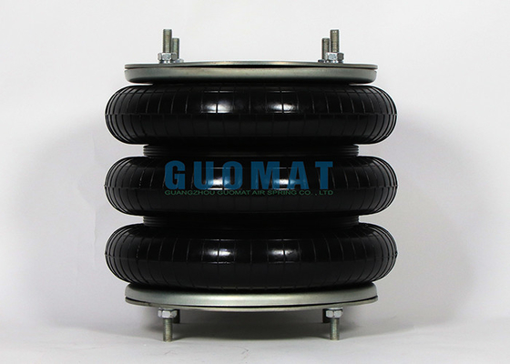 10X3 Dreifachverwickelte Luftfeder W01 R58 4059 Firestone Flanschverbindung Luftkissen zur Schwingungsreduktion