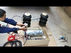 Mercedes - Benz Wohnmobile oder andere Wohnmobile haben anstelle von Stahlfedern eine modifizierte Luftfederung.