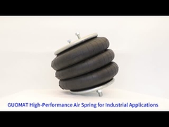 Dreifach geschwungene Luftfeder M12X1.75 Stabspritzgießmaschine Unterstützung und Nivellierung