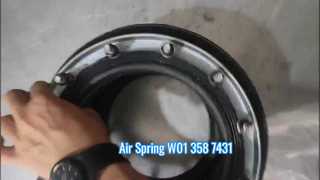 Firestone-Luftfeder W01-358-7431, doppelt gewellt