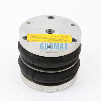 Dunlop Doppelgewickelte Luftfeder 4 1/2X2 Gummi-Bell mit Aluminiumplatte