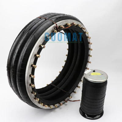 W01-M58-6984 Luftbellen durch Firestone Metrische Dreifachgewickelte Flansche Luftfeder