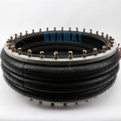 W01-M58-6984 Luftbellen durch Firestone Metrische Dreifachgewickelte Flansche Luftfeder