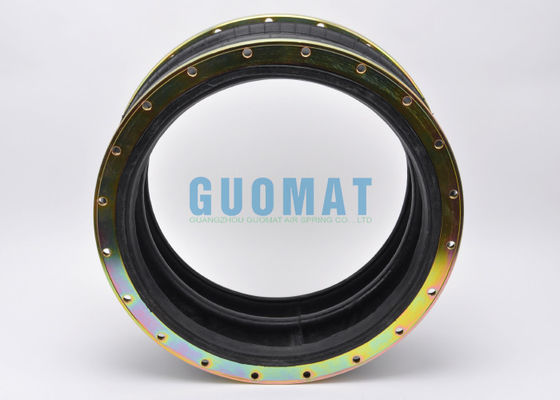 2H520217 Gummi-Luftklammern M10 Schraubfaden Doppelgewickelte Luftfeder mit Flanschring