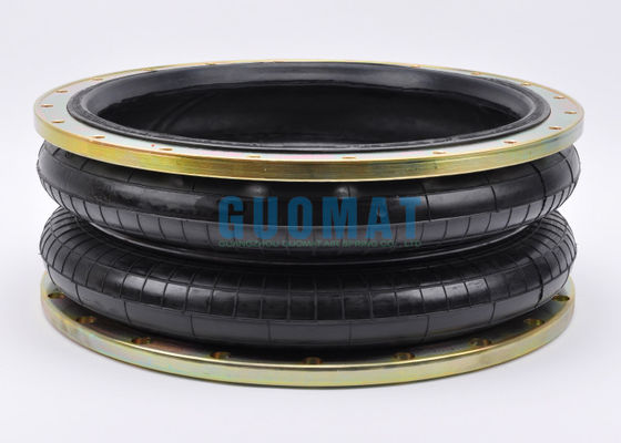 2H520217 Gummi-Luftklammern M10 Schraubfaden Doppelgewickelte Luftfeder mit Flanschring