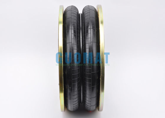 2H520217 Gummi-Luftklammern M10 Schraubfaden Doppelgewickelte Luftfeder mit Flanschring