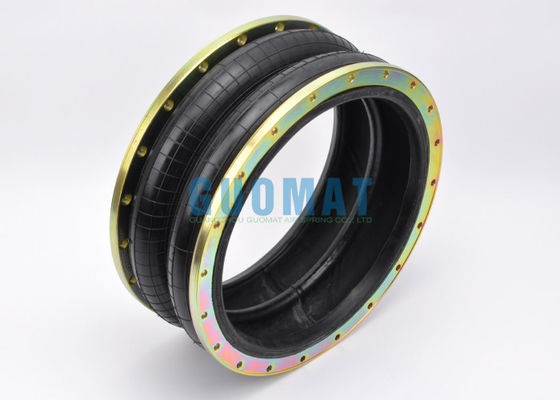 2H520217 Gummi-Luftklammern M10 Schraubfaden Doppelgewickelte Luftfeder mit Flanschring