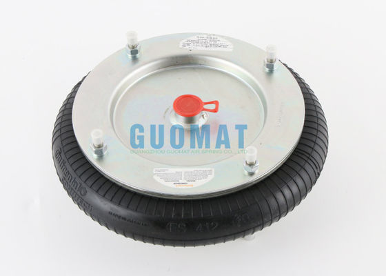 Contitech Konvolutionsauftrieb FS412-10 G1/2 Industrielle Gummi-Luftfeder mit Flansche