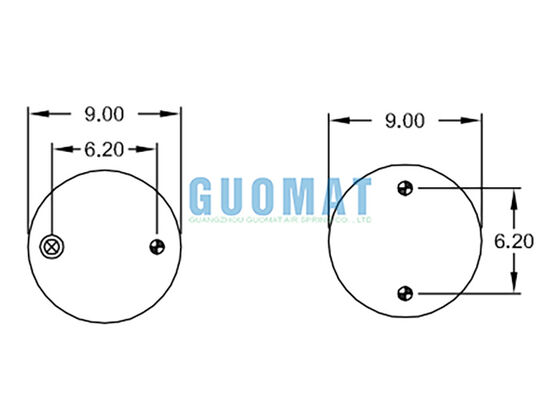 FT 330-29 703 Contitech Industrielle Luftbälge W01-358-7990 Firestone Pneumatische Luftbälge