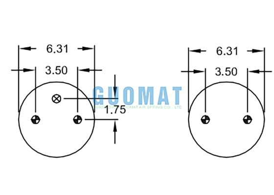 W01-358-6902 Firestone Industrie-Airbags FD 200-19 310 Contitech Gummi-Luftfeder