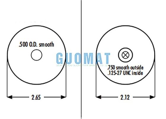1S4.5-13 Goodyear Kabinenluftfeder Ersatz 579-08-7-219 LKW-Federung Luftbalg