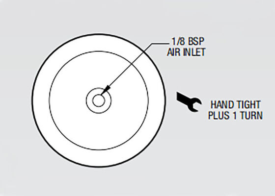 2M2A Firestone Sleeve Type Air Bellow W02-M58-3019 Austausch des Luftstoßdämpfers für die LKW-Kabine