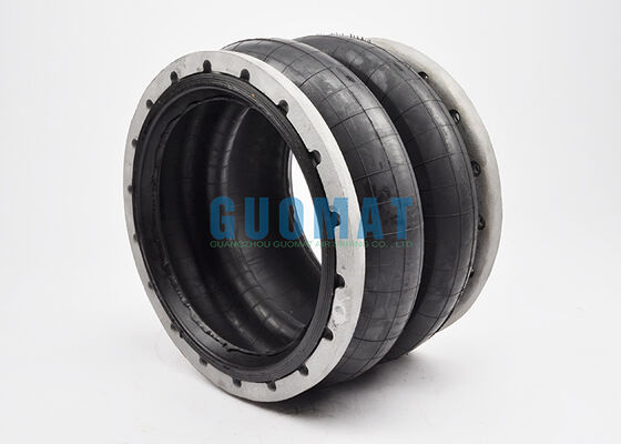W01-358-7191 Firestone Flansche Luftfeder 28 Stil Gürtelhals Aluminium Perlenringe Gummi Airbags