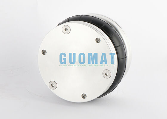 4 1/2 "x 1 Gummi Bellow FS 44-5 DI CR Contitech Pneumatischer Luftschlag mit Aluminium-Deckplatte