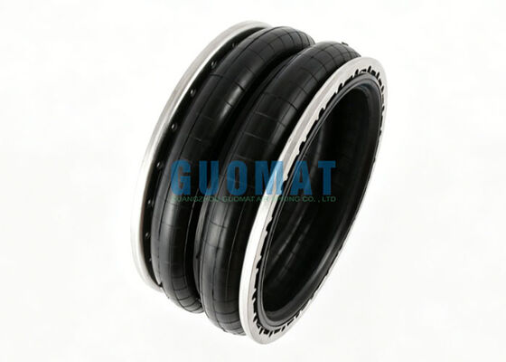 215 Double Air Bellow W01-358-7230 Firestone Air Spring Gürtelhals Aluminium Perlenringe