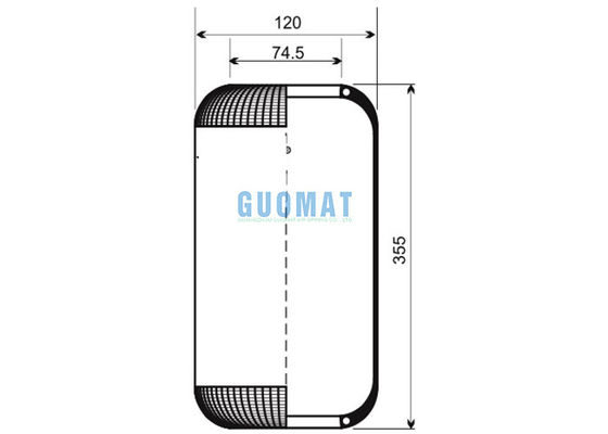1E06-A Phoenix Lastwagen Luft-Frühlings-Land Rovers RKB101460BL Range Rover -1993-1995