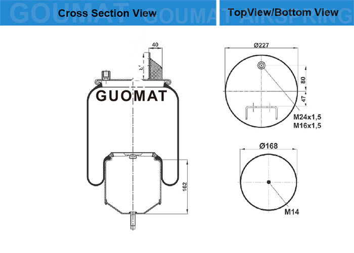 1 075 891 FH 12 /21 961 456 LKW-Luft-Frühlinge W01-M58-8474 FMs/FH Standard-VOL-VO