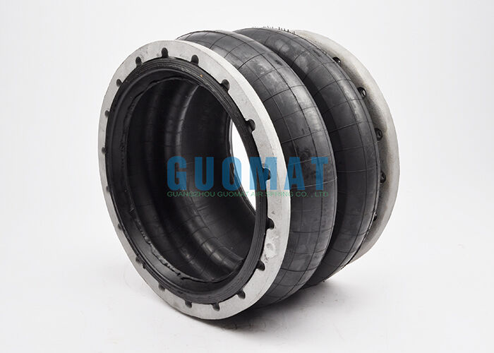 W01-358-7191 Firestone Flansche Luftfeder 28 Stil Gürtelhals Aluminium Perlenringe Gummi Airbags