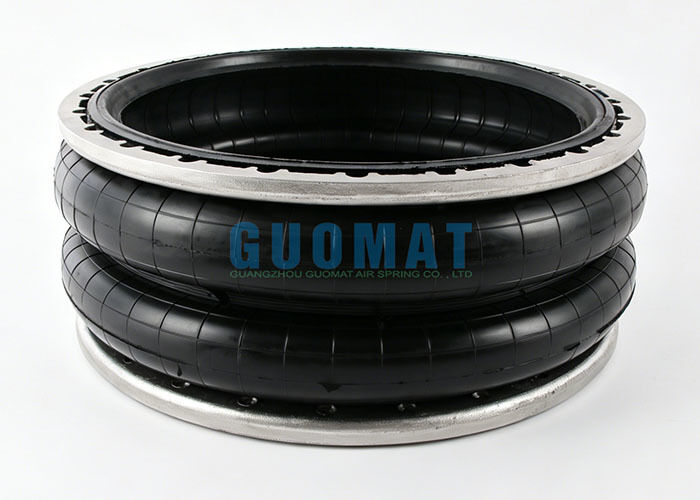 215 Double Air Bellow W01-358-7230 Firestone Air Spring Gürtelhals Aluminium Perlenringe