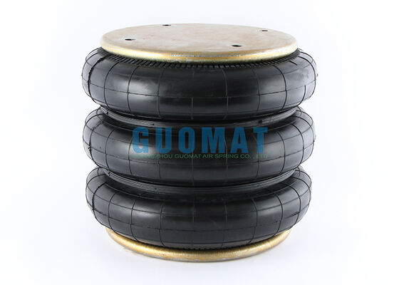 W01-M58-6120 Aufhängung Luftfeder Firestone Stil 313 Dreifach geschwungene Gummi-Schläger