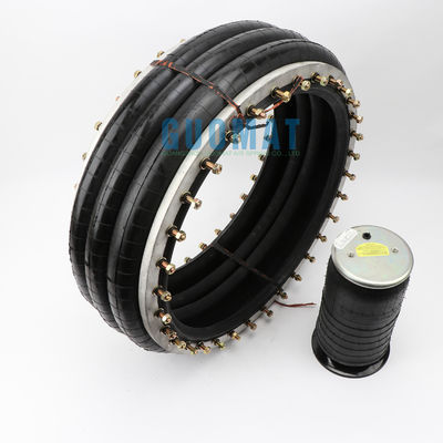 Luft-Frühlings-Schraube des Firestone-W01-358-7306 durchlöchert industrielle zwei Falte